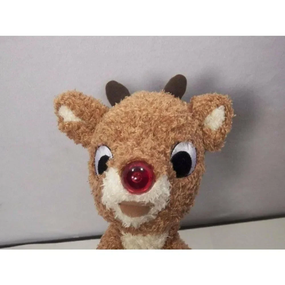 Build A Bear Rudolph Plush Electronic Reindeer Doll Toy